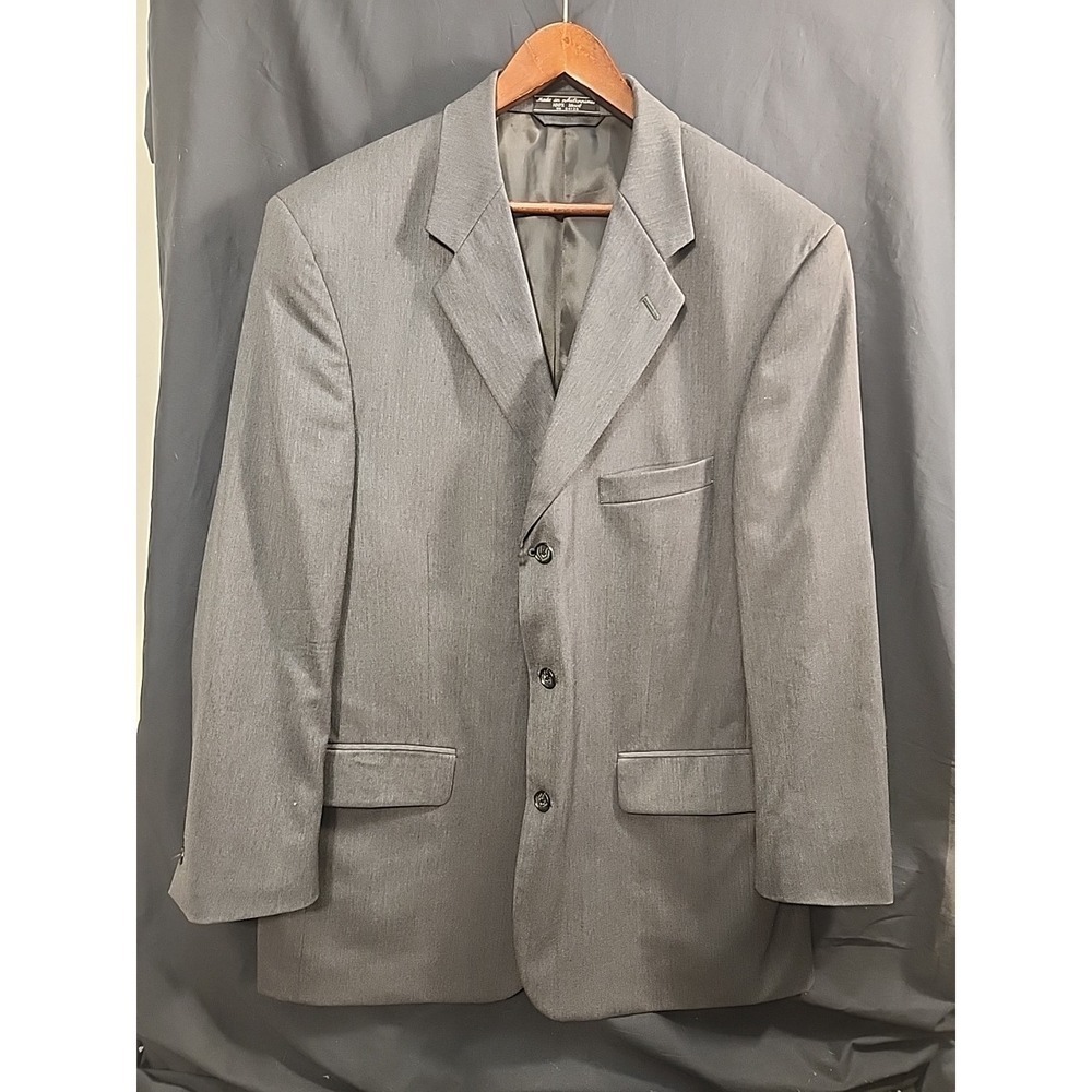 Egon Von Furstenberg  Mens  Grey Wool Blazer